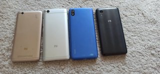 Xiaomi 4A, MI5S, Redmi 7A, ZTE