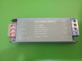 Transformador 220V a 24V Fuente Alimentación LED