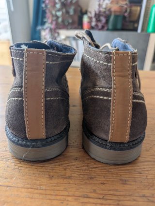 Botas de piel hombre talla 43