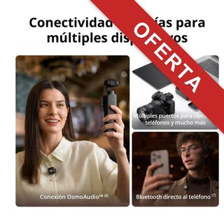 DJI Mic 3 micrófono inalámbrico 2 TX 1 RX