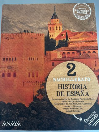 Historia de España 2 bachillerato