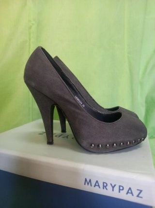 Zapatos de tacón MARYPAZ grises talla 36