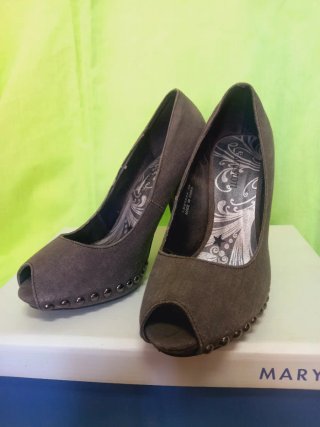 Zapatos de tacón MARYPAZ grises talla 36