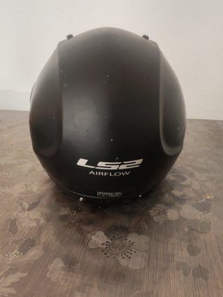 Casco Moto Jet LS2 Negro