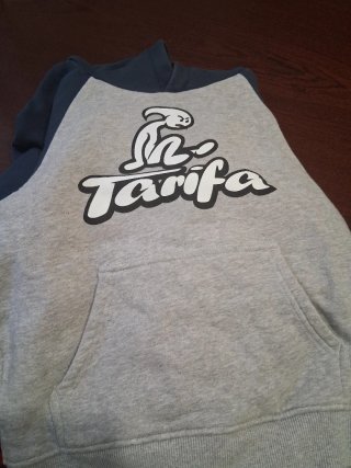 Sudadera El Niño Gris y Azul talla 6
