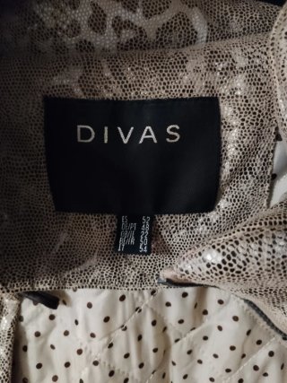 Abrigo estampado serpiente DIVAS Talla 52