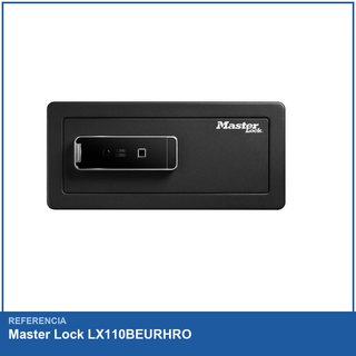 Master Lock LX110BEURHRO caja fuerte biométrica