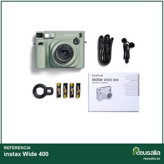 Instax Wide 400 cámara instantánea 86x108mm