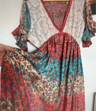 Vestido Boho Estampado