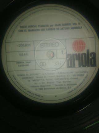 Vinilo Rocío Dúrcal Latino