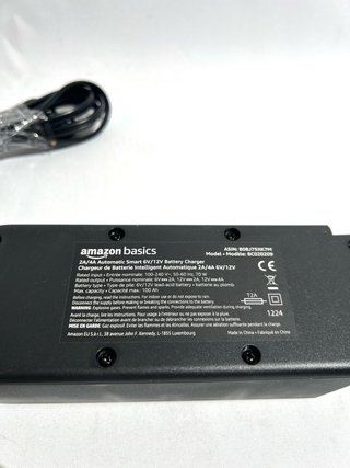 Cargador Batería Coche Amazon Basics