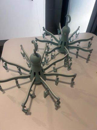2 Tendederos Pulpo Ikea Teal