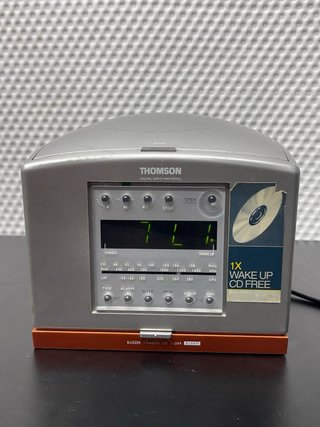 Radio CD Despertador Thomson RR 500 S Vintage