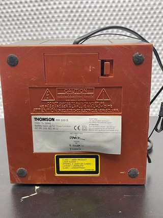 Radio CD Despertador Thomson RR 500 S Vintage