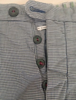 Pantalón chino gris Maison Clochard