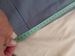 Pantalón chino gris Maison Clochard