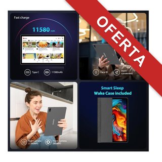 PIXPEAK 256GB Gris Tableta 13.3" 2K RAM Android