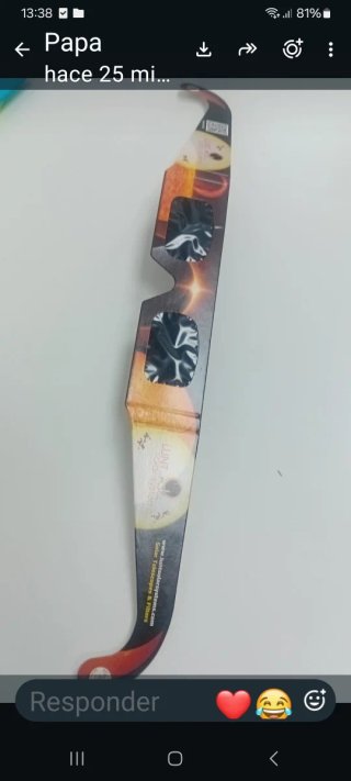 Gafas LUNT para eclipse solar