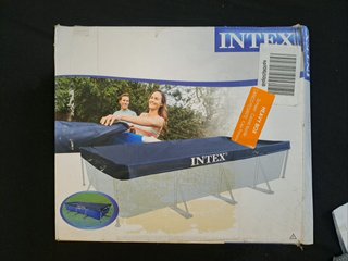 Cubierta original Intex para piscina rectangular