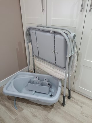 Bañera cambiador bebé