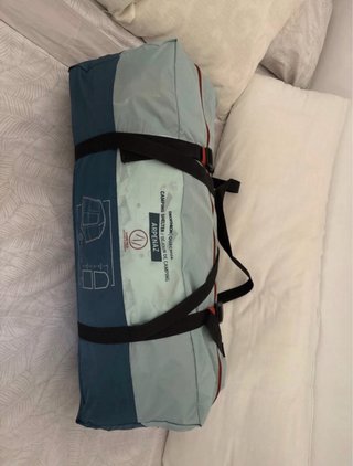 Carpa Decathlon Azul/Gris