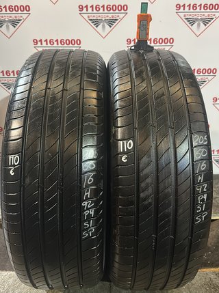 205 60 16 H MICHELIN RUEDA SEMINUEVA OFERTA