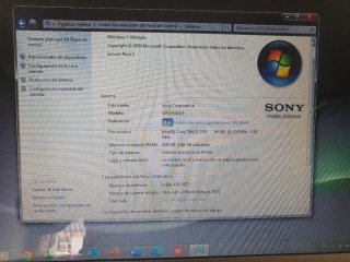 Portátil Sony Vaio PCG-71211M Blanco