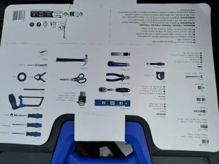Caja de herramientas 210 piezas