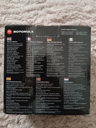 2 Teléfonos Inalámbricos Motorola DECT GAP