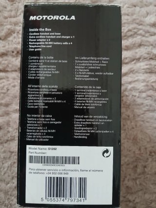 2 Teléfonos Inalámbricos Motorola DECT GAP
