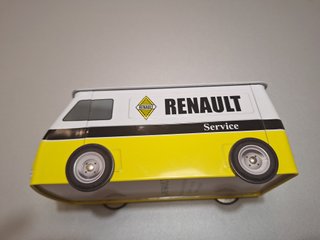 Renault Estafette "Service Renault". Caja hojalata