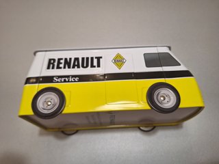 Renault Estafette "Service Renault". Caja hojalata