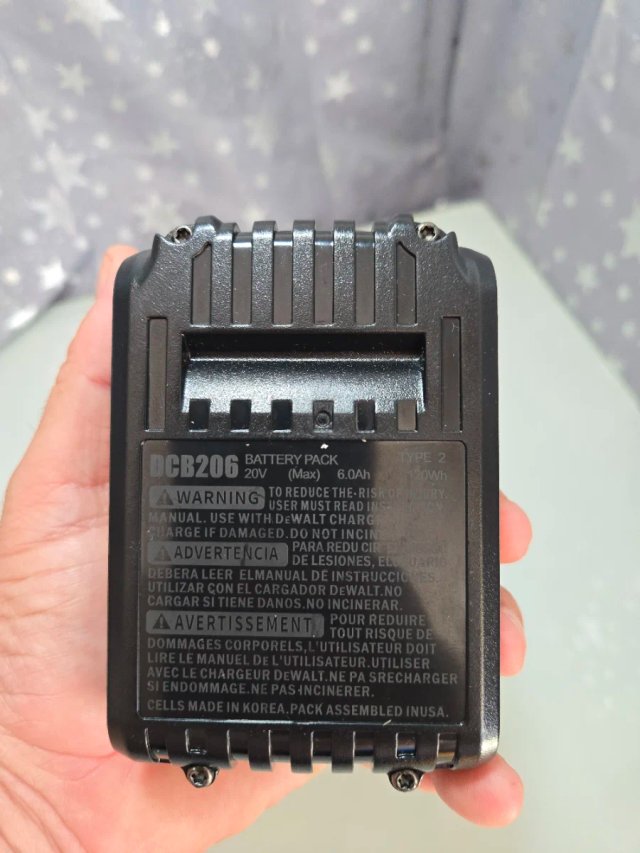 Batería tipo DeWalt 20V-18V MAX 6Ah XR