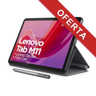Lenovo Tab M11 128GB Gris Tablet pantalla táctil
