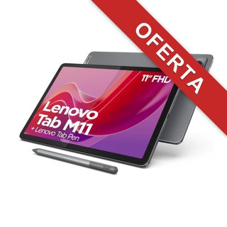 Lenovo Tab M11 128GB Gris Tablet pantalla táctil