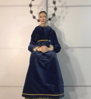 Escultura Arte Sacro. Virgen de las Angustias