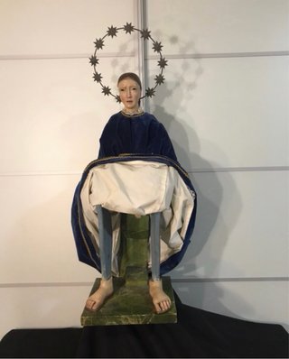 Escultura Arte Sacro. Virgen de las Angustias
