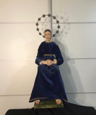 Escultura Arte Sacro. Virgen de las Angustias