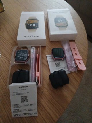2 Smartwatch Y13 Rosa