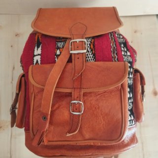 Mochila Cuero Marruecos