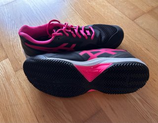 Zapatillas Asics Gel-Padel Pro Negro/Rosa