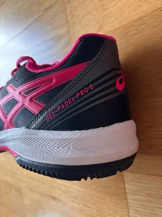 Zapatillas Asics Gel-Padel Pro Negro/Rosa