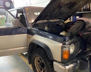 Nissan 45197 6202226j26 paragolpes patrol 2.8 d gr