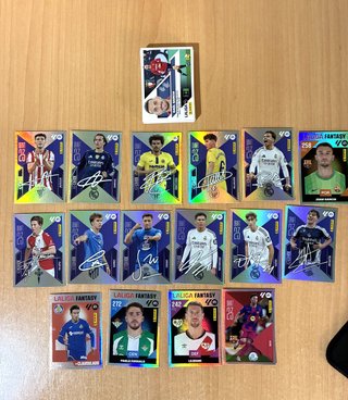 Lote 60 cromos sin repetir Liga este 2026/27