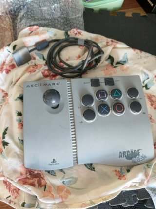 Mando Arcade Asciiware para PlayStation 1