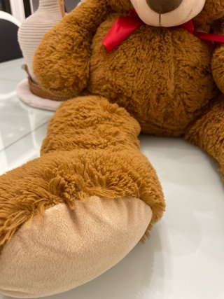 Oso de peluche grande marrón