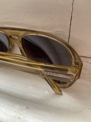Gafas de sol Gucci doradas