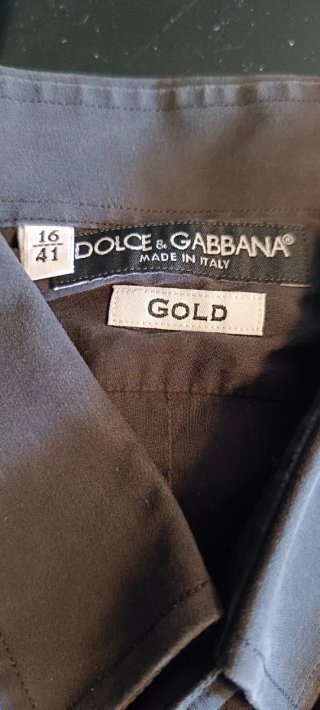 Camisa Dolce & Gabbana Negra Talla L. Descripción: