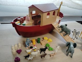Barca de Noé Playmobil con animales