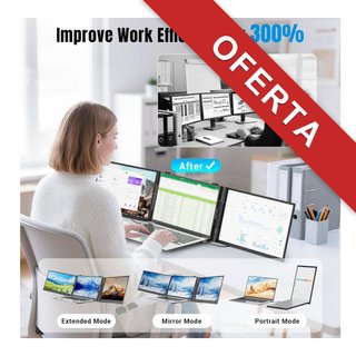 Extensor Pantalla Portátil 14" 1080P FHD IPS